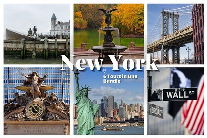 Explore lo mejor de Nueva York: 6 recorridos a pie autoguiados en un solo p...