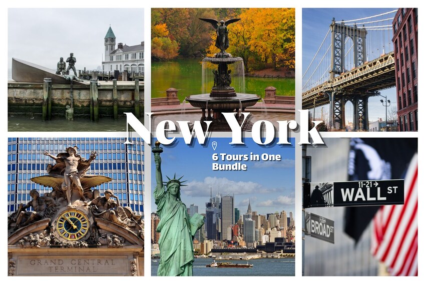 Explore NYC's Best: 6 Self-Guided Walking Tours in One Bundle