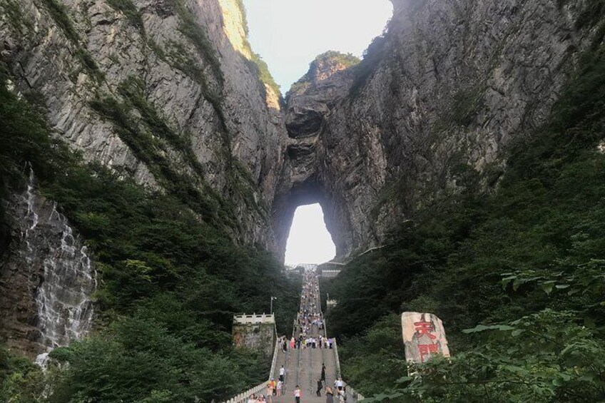 999 Steps to Tianmen Arch