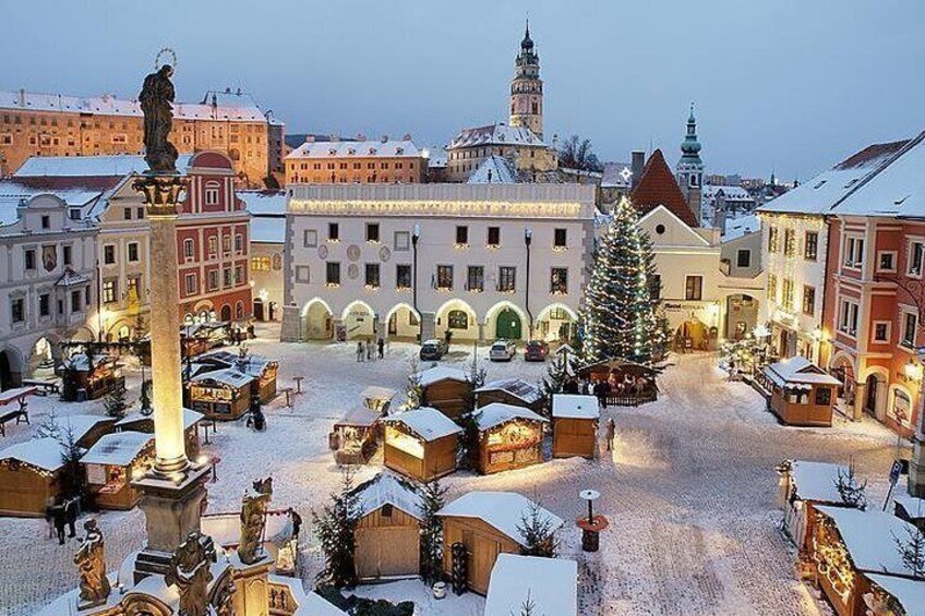 Cesky Krumlov Advent Day Trip Visit The Most Beautiful Christmas City