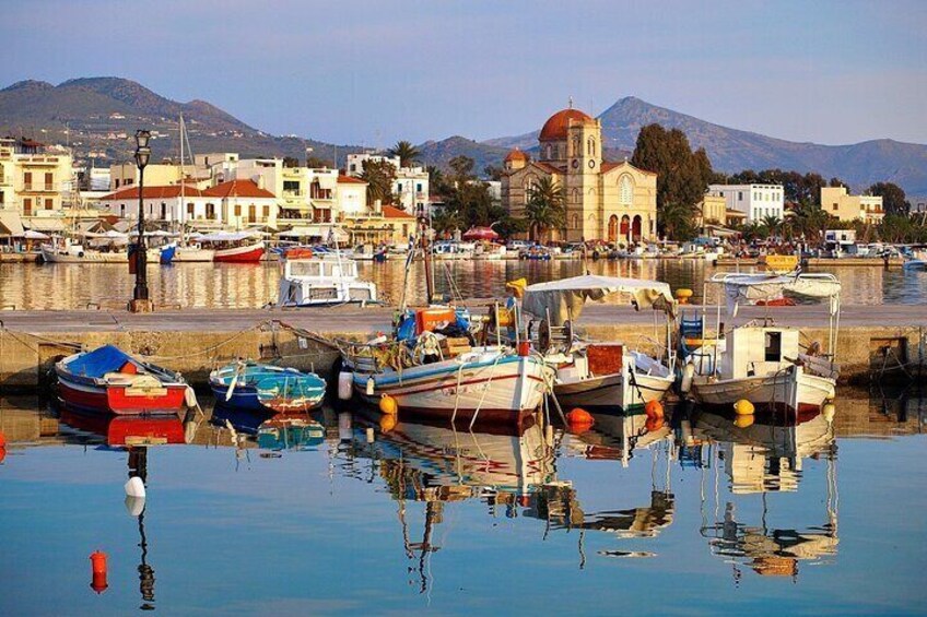 Aegina town walking tour