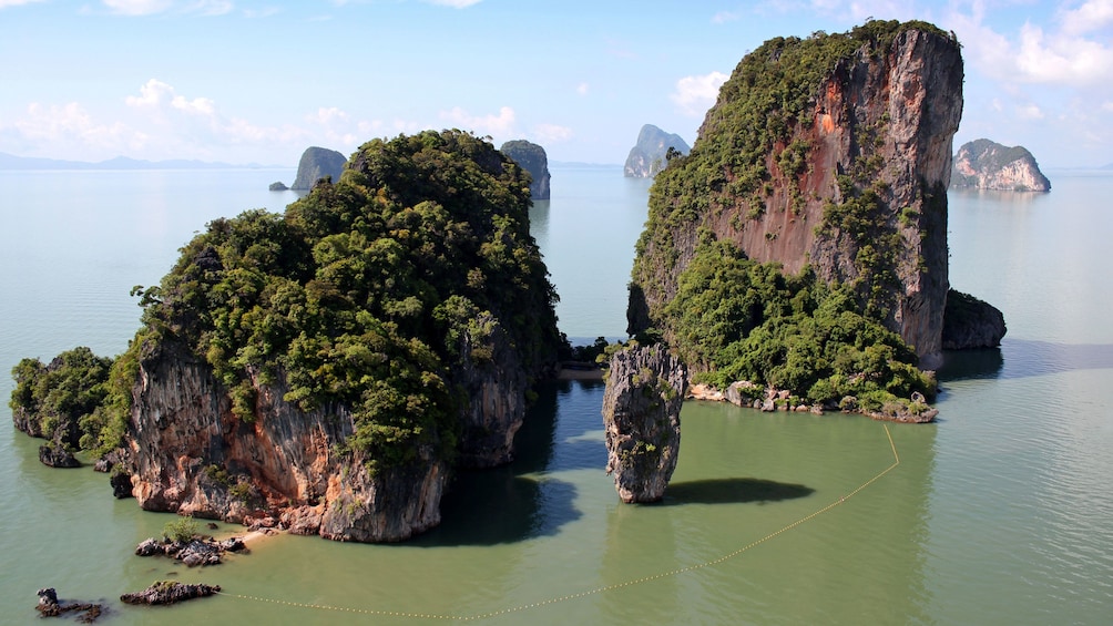 small rock islands in Phuket