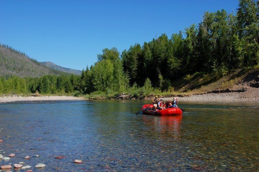 Half Day Glacier National Park Scenic Float