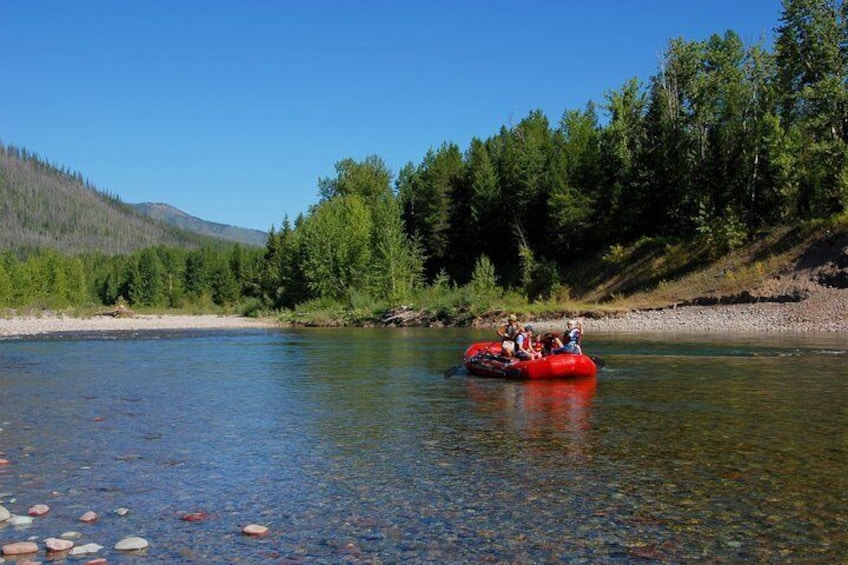 Half Day Glacier National Park Scenic Float
