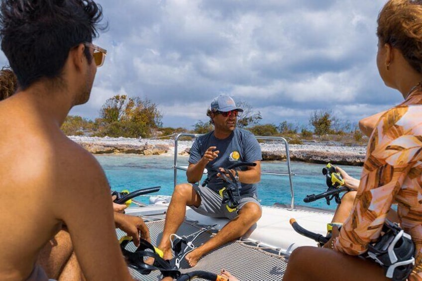 Proper guidance and snorkeling briefing