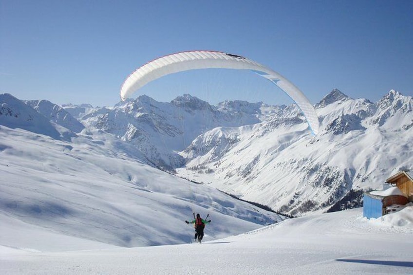 Show item 3 of 17. Take off winter Davos