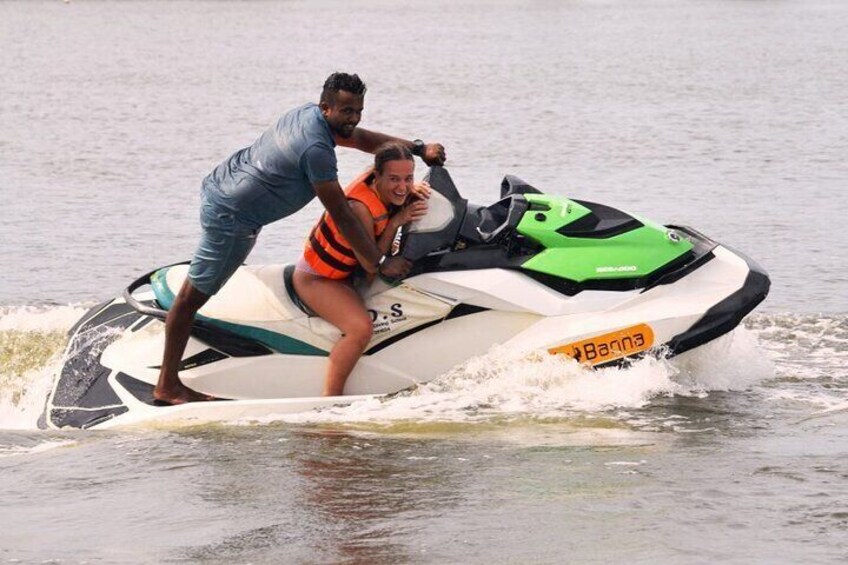 Jet Skiing in Bentota