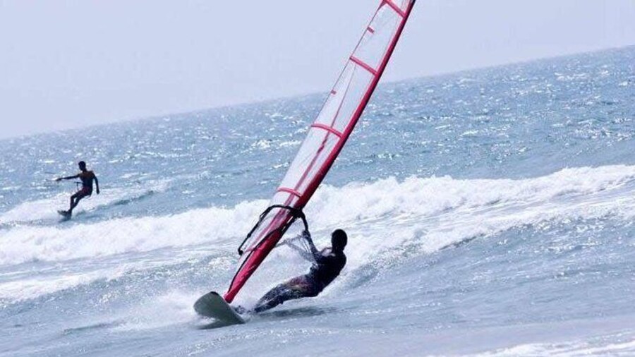 Wind Surfing in Bentota