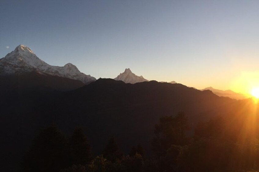 Amazing sunrise.
