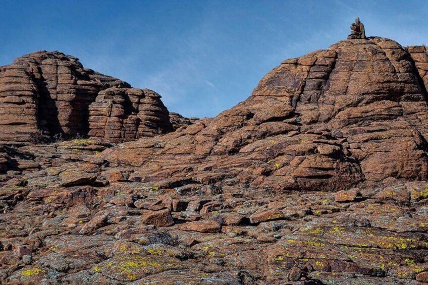 Baga gazar chuluu rocky scenery