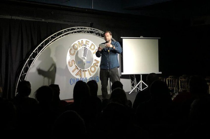 Gary Delaney just popped in, to scrub up on his old material