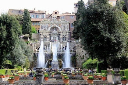 Tivoli Garden Tour Villa D'Este & Villa Adriana from Rome