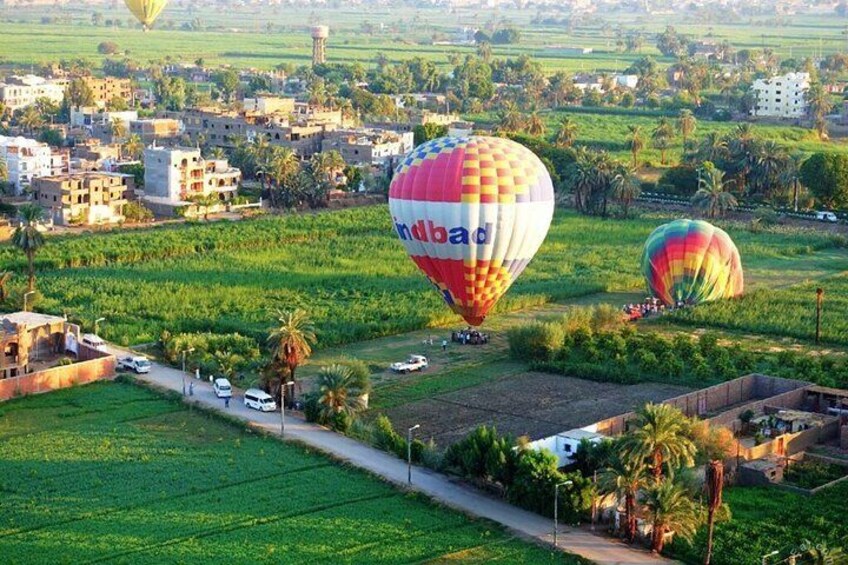 Amazing 3-Nights Cruise From Aswan To Luxor including Abu Simbel&Hot Air Balloon