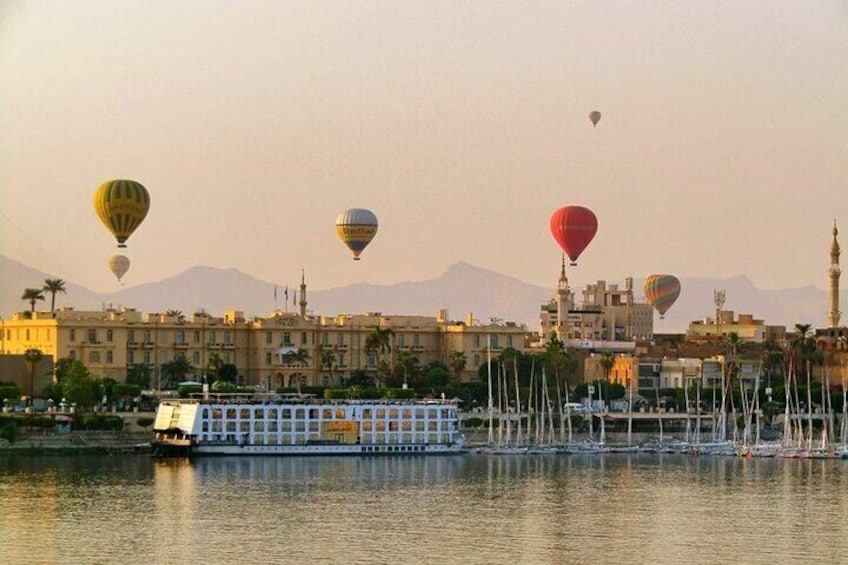 Private Tour: City Tour,Hot Air Balloon,Kings Valley,Sailing Felucca,Camel Ride 