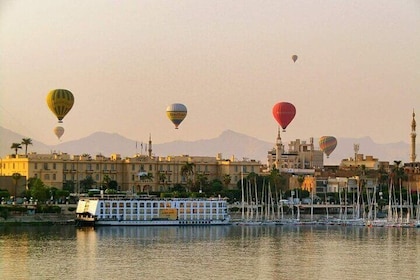 Luxor Tours: City Tour,Hot Air Balloon,Kings Valley,Sailing Felucca,Camel R...