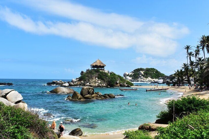 Hiking and beach day inside Tayrona National Park