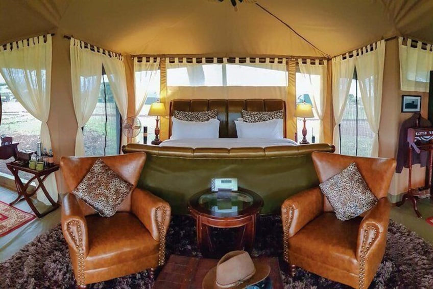 Tented Camp in Serengeti