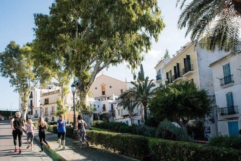 Highlights Running Tour of Ibiza Town