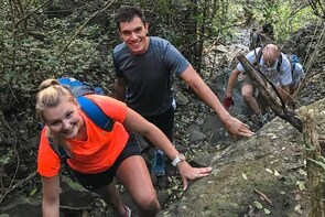 Hiking Pieter Both Mountain (Shoulder Part) - 2nd Highest Mountain in Mauri...