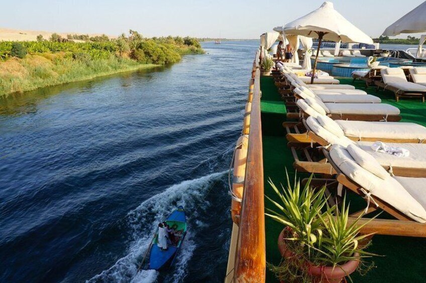 Amazing Sailing Nile Cruise from Aswan for 1 Night