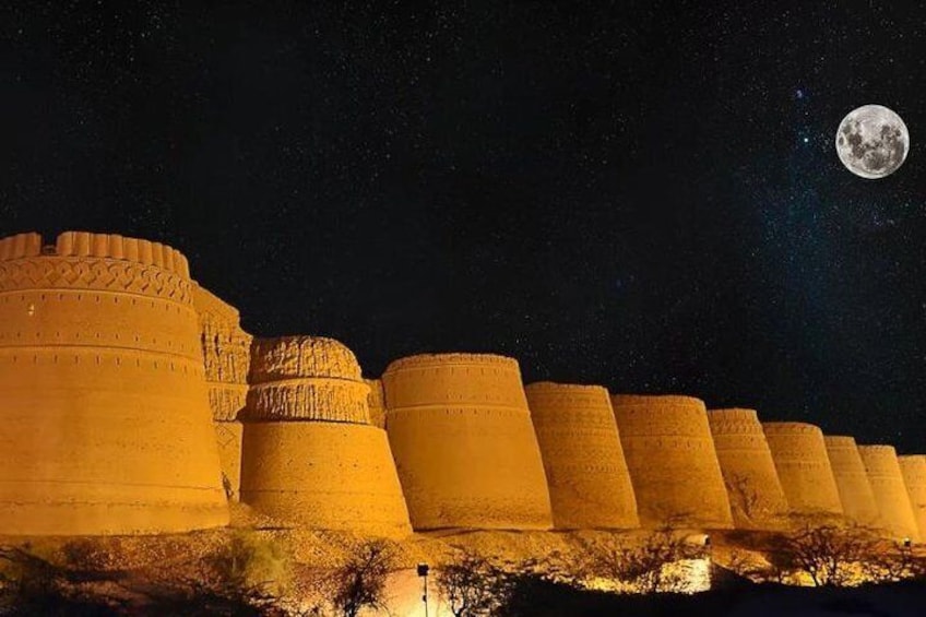Night View of Derawar Fort