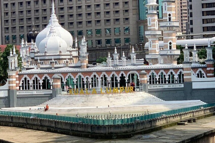 Oldest Mosque in Kuala Lumpur - the Jamek Mosque