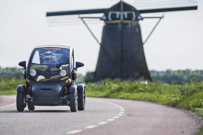 Drive it yourself electric Countryside and Windmill GPS audio tour
