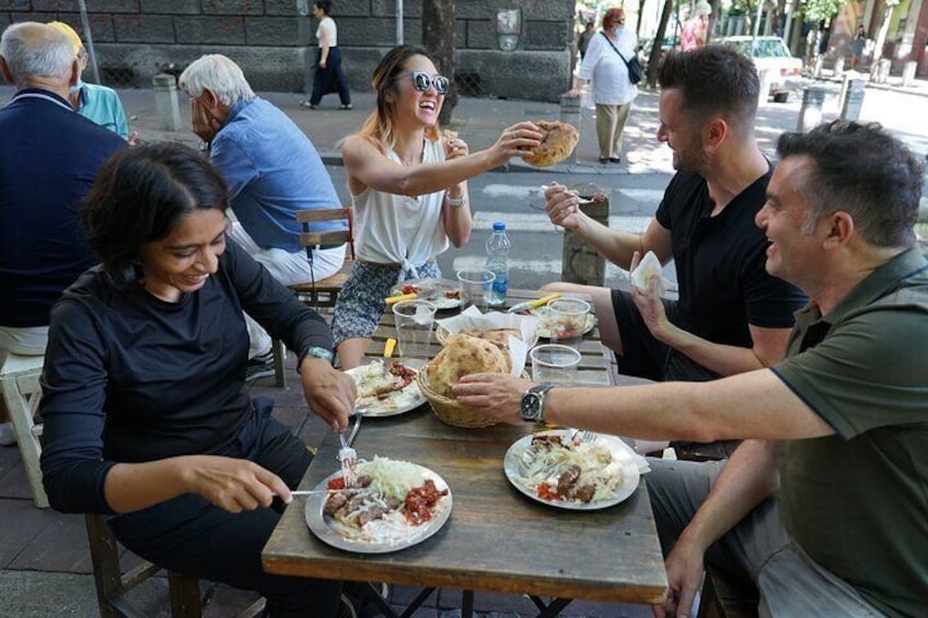 Belgrade Serbian Street Food Tasting