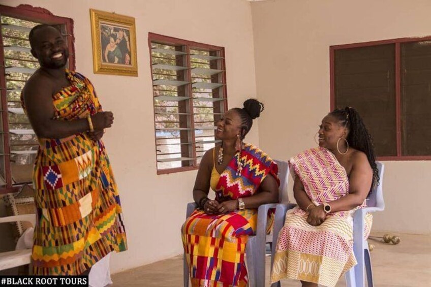 Traditional Naming Ceremony For African Americans In Kumasi