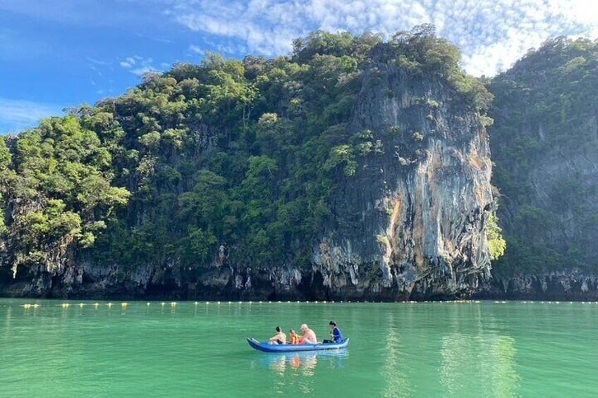 Canoeing at Phang Nga Bay