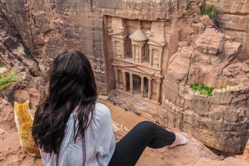 Petra & Wadi Rum Round Trip from Amman or Airport