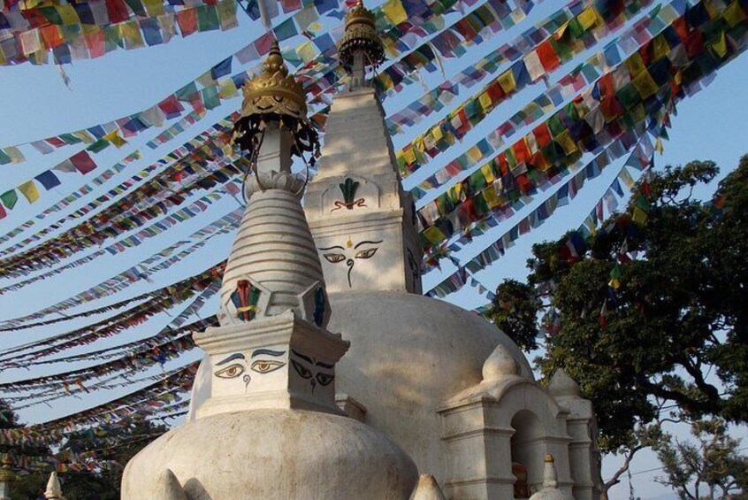 stupas in city