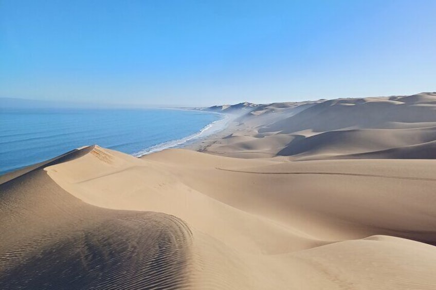 Sandwich Harbour 4x4 guided tours.Join us for an awe inspiring adventure.