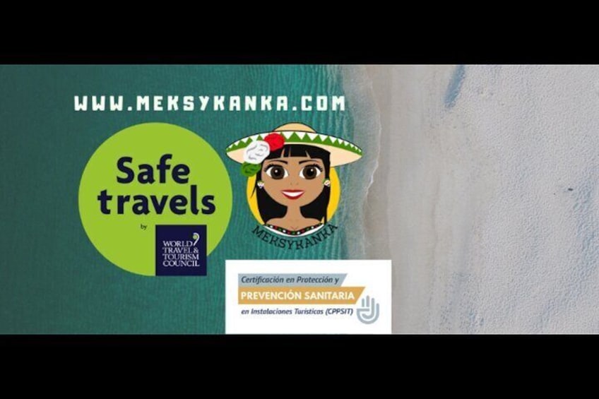We are happy to announce that MEKSYKANKA received the SAFE TRAVELS Certificate. Travel safe with us!
