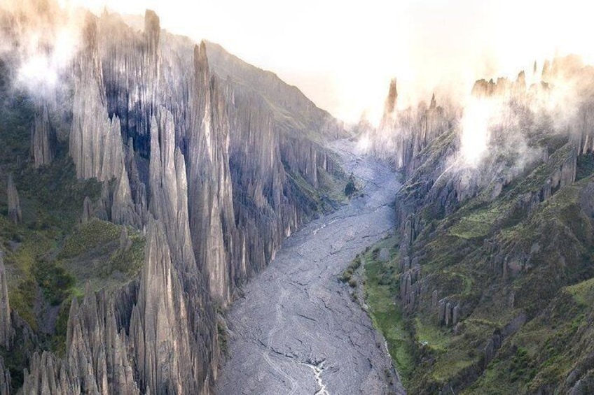 Drone shot over Valle de las Animas! This places is the most epic for photography goals.