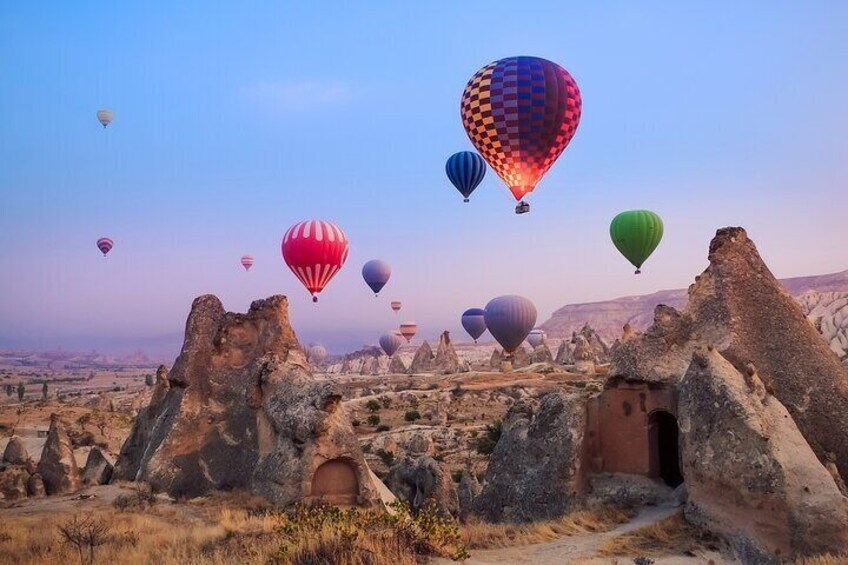 Cappadocia Balloon Tours with Breakfast and Champagne