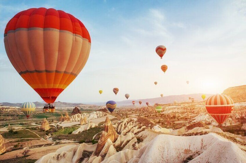 Cappadocia Balloon Tours with Breakfast and Champagne