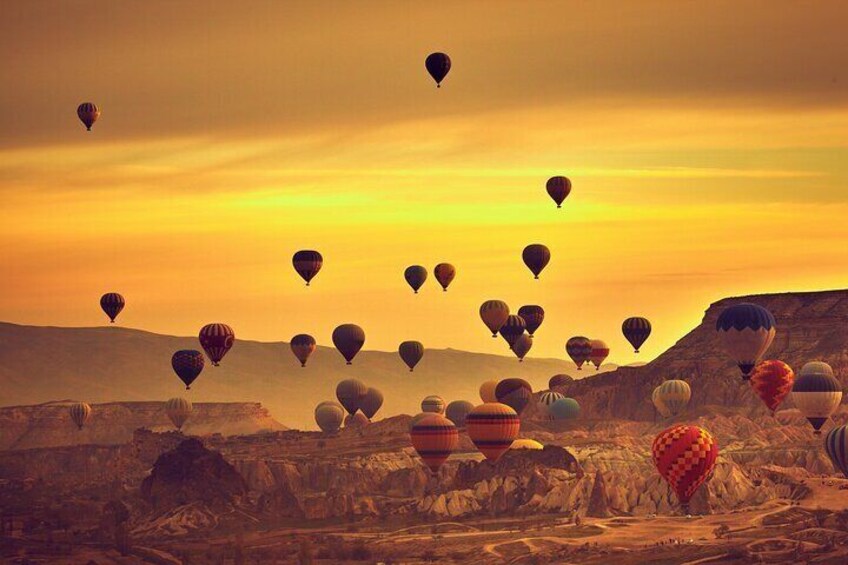 Cappadocia Balloon Tours with Breakfast and Champagne