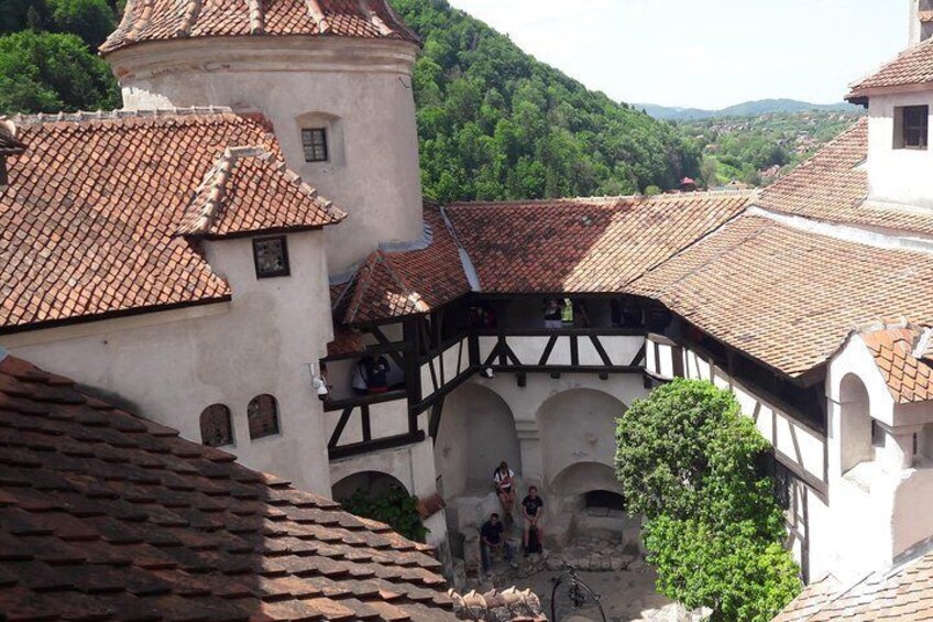 Interior garden of Bran