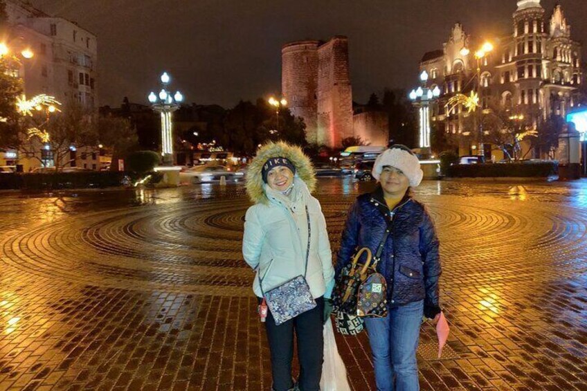 Walk by The Maiden Tower