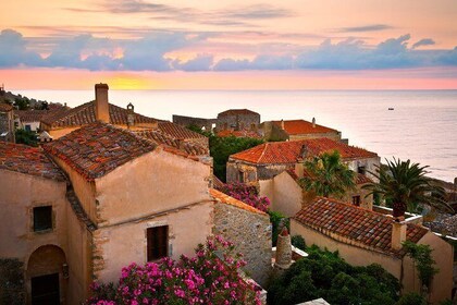 Monemvasia Castle from Nafplion