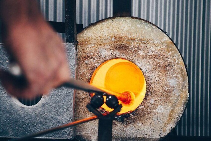 Show item 3 of 7. Glassblowing Experience