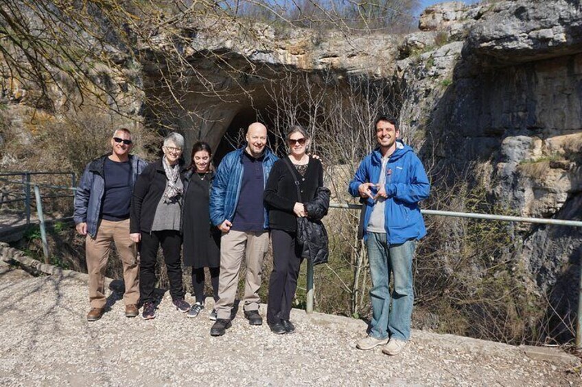 Day Tour: God's eyes cave, Saeva dupka cave & Glozehne monastery