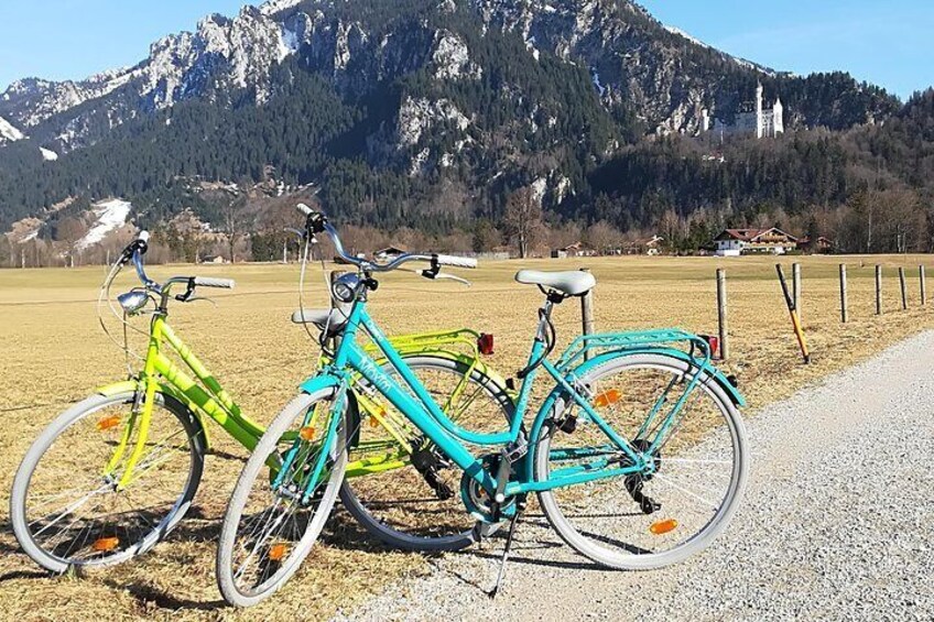 Rent a bike from Munich to Neuschwanstein castle