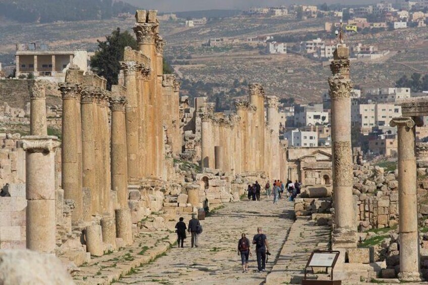 Full Day Tour : Jerash, Ajloun, Umm Qais