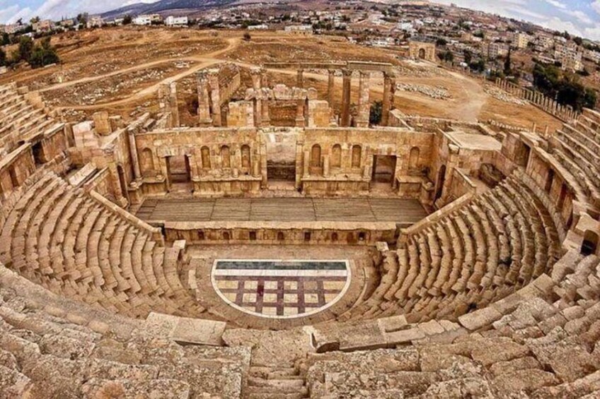 Full Day Tour : Jerash, Ajloun, Umm Qais