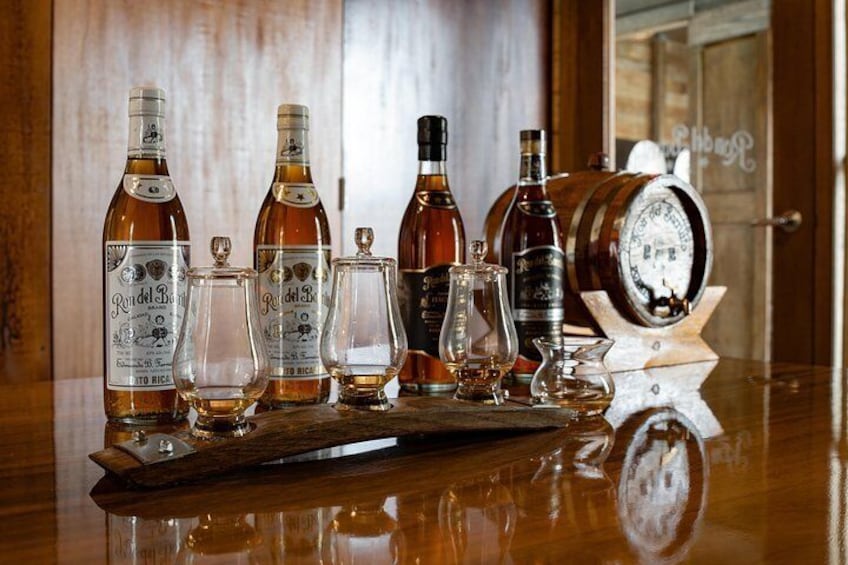 Tasting Session of Four Rums