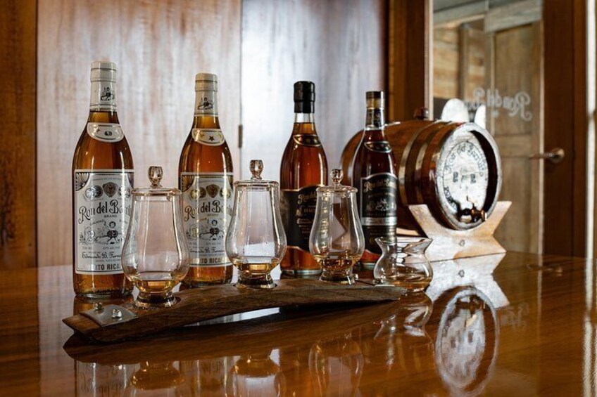 Tasting Session of Four Rums
