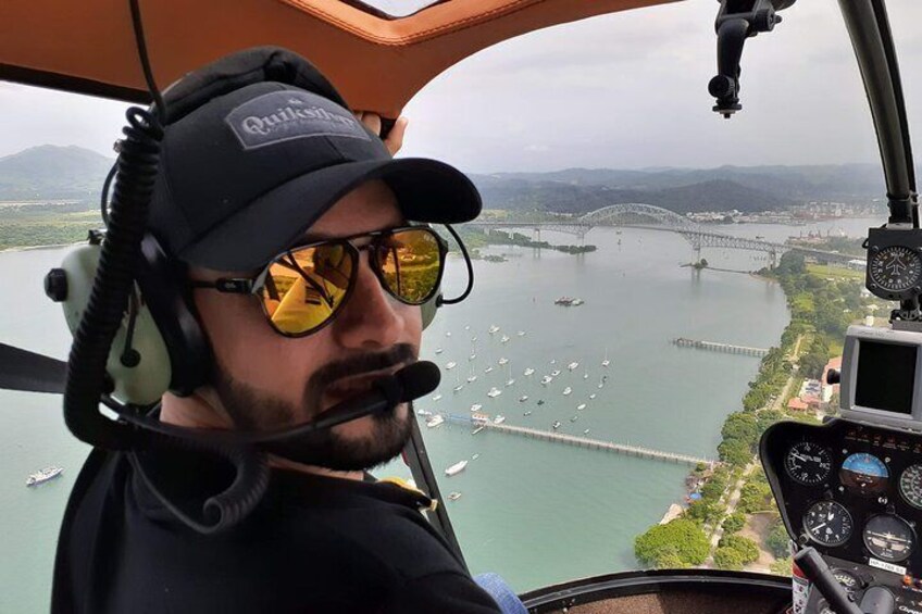 Canal of Panama and city tour by Helicopter