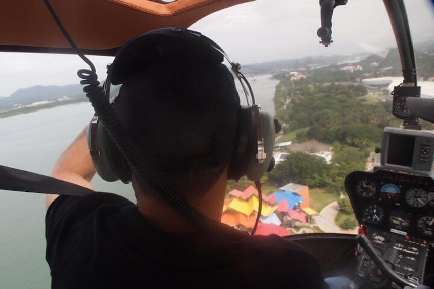 Canal of Panama and city tour by Helicopter